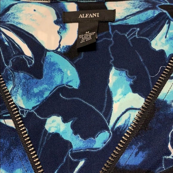 Alfani Quarter zip blouse - Picture 3 of 5